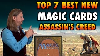 Top 7 Best New Commander And Modern Cards From Assassins Creed  Magic The Gathering [upl. by Dynah]