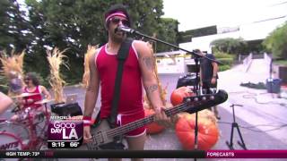 80s tribute cover band FlashPants on Good Day LA with Mar Yvette on FOX Los Angeles Orange County [upl. by Alim25]