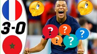 Frankreich – Marokko Highlights  FIFA WM 2022 [upl. by Oivat]