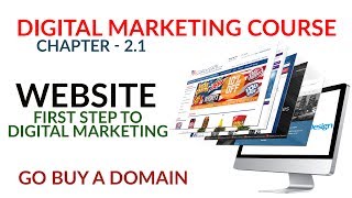 Importance of website Chapter 21 Digital Marketing Course in Hindi [upl. by Melinde]