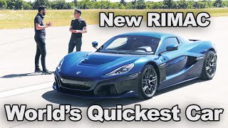 New 2000hp Rimac Nevera see why its the quickest 14 mile car in the world REVIEW [upl. by Aramoy]