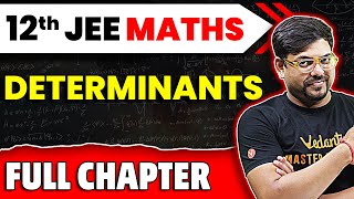 Determinants Full Chapter  Class 12 Maths Chapter 4  JEE 2025 Maths  Harsh Sir [upl. by Lachman371]