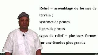 Géomorphologie structurale  Partie 1  Dr AGOÏNON Norbert [upl. by Anilys]