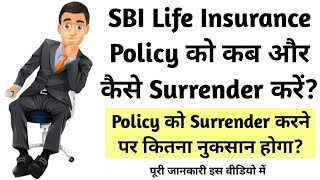 How To Cancel Sbi Life Insurance Policy  How To Surrender SBI Life Insurance Policy [upl. by Seuqirdor968]