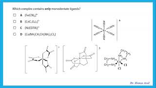 Transition Metals Q amp A  A2 Chemistry Edexcel  Dr Hanaa Assil [upl. by Disario231]