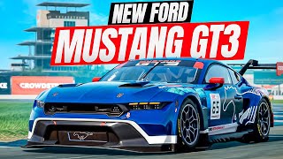 iracings NEW Ford GT3 Mustang  What is it like [upl. by Imat]