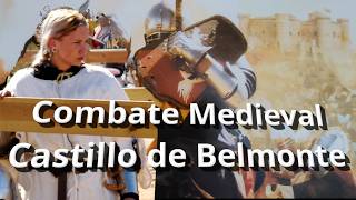 Combate Medieval ❤️ Castillo de Belmonte ⚔️ Buhurt [upl. by Gnourt]