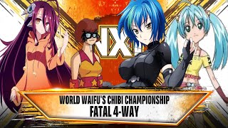 WWE 2K24 World Waifu Division 6122024  Velmac vs Xenovia vs Schwi vs Runo [upl. by Honey851]