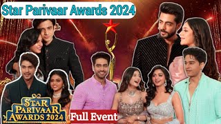 Star Parivaar Awards 2024 l Uncut l SamriddhiRohitHiteshBhavika amp More [upl. by Arenahs]