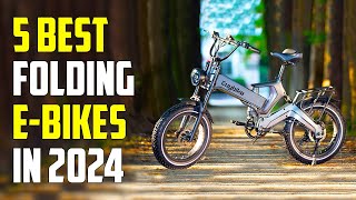 Top 5 Best Foldable Electric Bikes 2024  Best Folding EBike 2024 [upl. by Alidia659]