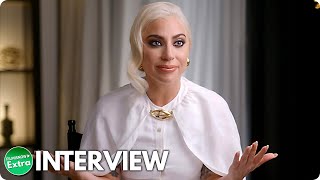 HOUSE OF GUCCI  Lady Gaga quotPatrizia Reggianiquot Onset Interview [upl. by Atekin221]