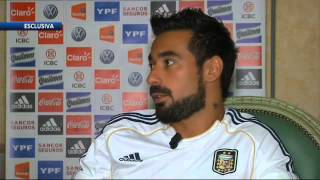 Sky Sport24  Lavezzi sempre con il cuore a Napoli quotSpero che Higuain possaquot [upl. by Bowes964]