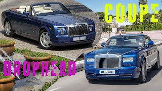 Rolls Royce Phantom Drophead Coupe vs Rolls Royce Phantom Coupe Facts [upl. by Waechter]