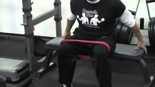 How to Do the Band Seated Hip Abduction Exercise [upl. by Aicul]