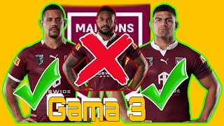 State Of Origin 2024  QLD Maroons Game 3 Prediction Line Up [upl. by Suiram352]