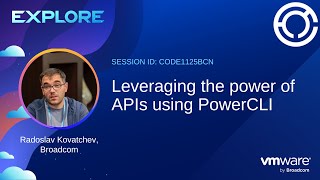 CODE1125BCN  Leveraging the power of APIs using PowerCLI [upl. by Langelo228]