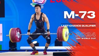 73kg IWF World Cup 2024  Full Session [upl. by Graybill809]