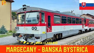 Cab Ride Margecany  Červená Skala  Banská Bystrica Slovakia train drivers view 4K [upl. by Jeanne]