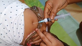 IM Intramuscular Arm injection Push Triamcinolone injection Video 24 Ep 87 Anik Health Tips [upl. by Amadus]