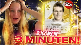 FC25 OMG😱 2 ICONS in 3 MINUTEN GEZOGEN🔥 Promo Packs Div 1 Rewards etc👀🔥 fi0nafifa [upl. by Mikahs]