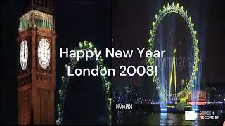 London NYE 2008 [upl. by Adiarf]