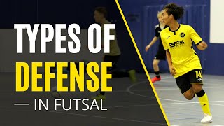 How to Defend in Futsal The Different Types of Defense Overview of Defensive System in Futsal [upl. by Fante]