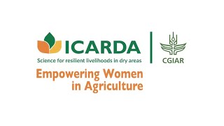 ICARDA Women Empowerment in agriculture [upl. by Brigit]