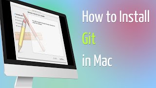 How to Install Git in Mac [upl. by Evadnee]