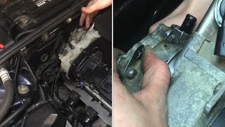 “removing” VACUUM PUMP 20t b7 audi volkswagen [upl. by Ugo]