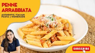 RESTAURANT STYLE PENNE ARRABBIATA  I MADE THE BEST PASTA AT HOME  रेड सॉस पास्ता [upl. by Adelpho]