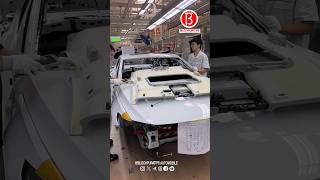 Immersive car building The whole process of car roof assembly Part 01 [upl. by Converse]