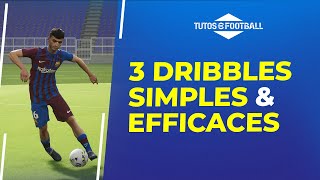 Tuto eFootball 2025  Tuto Dribbles I Comment dribbler facilement et efficacement [upl. by Novj]