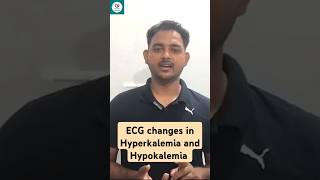 ECG changes in Hyperkalemia and Hypokalemia motivation bscnurshing education nurseducator study [upl. by Alexandra]