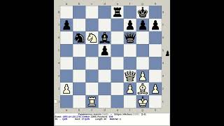 Papaioannou Ioannis vs Sirigos Nikolaos  Greece Chess U20 27th 1995 [upl. by Uri]