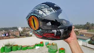 Day amp Night vision helmet by steelbird SBH40 mamba Double VISOR buy now [upl. by Noma703]