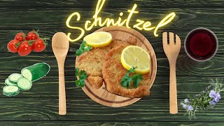 ASMR SATISFYING Frying Schnitzel [upl. by Witha]