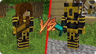 UNA SUSCRIPTORA VS MASSI EN MINECRAFT 😱 [upl. by Atoiyanap130]