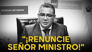 Ministro del Interior no soportó y terminó huyendo de la prensa cusqueña que no se quedó callada [upl. by Ocsinarf]