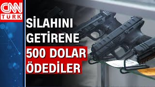 ABD’de silahsızlanma kampanyası Silahını getirene 500 dolar ödediler [upl. by Landahl]