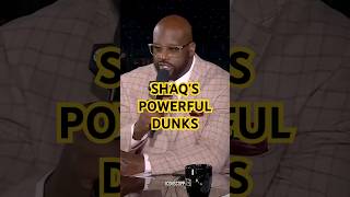 Shaqs Powerful Dunks That Destroyed the Backboards shorts [upl. by Kermie]