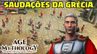 AGE OF MYTHOLOGY  RETOLD  CAMPANHA  SAUDAÇÕES DA GRÉCIA 3 [upl. by Fanya]