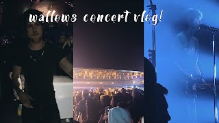 WALLOWS model tour  concert vlog [upl. by Laurita433]