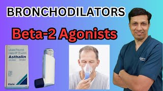 Bronchodilators pharmacology।Beta 2 agonist pharmacology।Salbutamol। हिंदी में। [upl. by Ayidan414]