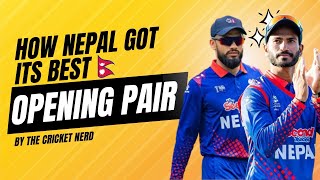 Kushal Bhurtel and Aasif Sheikh How Nepal Got Their BEST Opening Pair [upl. by Aielam]