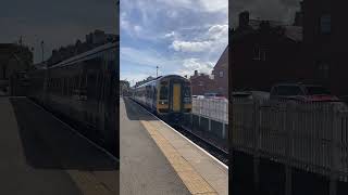 158791 departing Saltburn for bishop Auckland on the 11824 saltburn bishopauckland train [upl. by Atteynek]