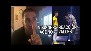 MISIONERO REACCIONA A ACZINO vs VALLES T  SEMIFINAL RED BULL INTERNACIONAL 2019⚡🔥 [upl. by Hubsher126]