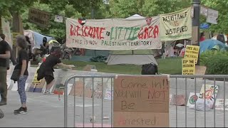 Drexel on lockdown as universitys president calls for proPalestinian encampment to end [upl. by Kreiker786]