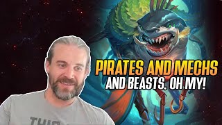 Hearthstone Pirates and Mechs and Beasts Oh My [upl. by Rahsab202]