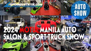 2024 Motul Manila Auto Salon and Sport Truck Show  Manila’s finest cars SUVs and trucks show off [upl. by Jansson]