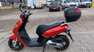 PEUGEOT KISBEE KISBEE 50CC 4T TWIST AND GO ONLY 90KG IDEAL FOR CAMPER VAN [upl. by Aryc]